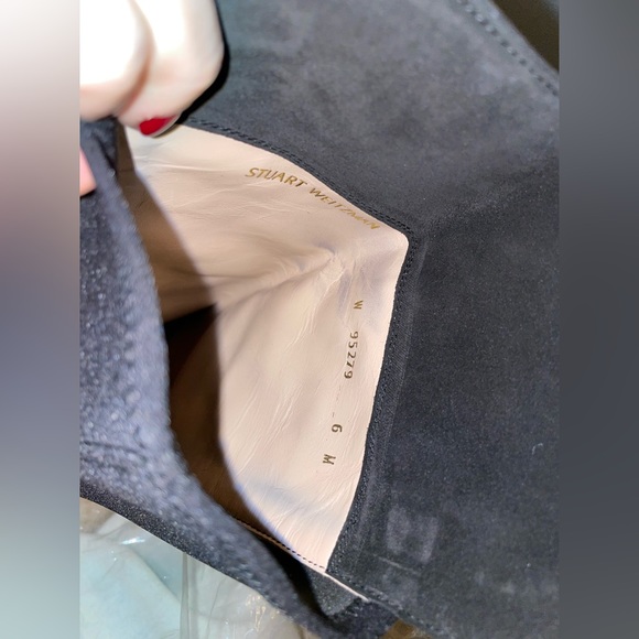 BRAND NEW! STUART WEITZMAN suede knee high boots - Picture 6 of 8